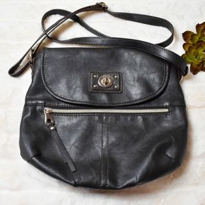 RELIC BLACK CROSSBODY PURSE